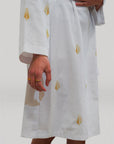 'Rafah' Dress - Midi length in the color 'white'