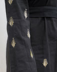 'Rafah' Long sleeved shirt in the color 'Black'